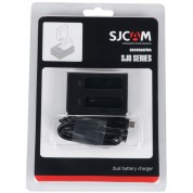 Sjcam Dual-slot Charger For Sj8 Series Battery