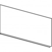 Da-lite Idea Panoramic 16:9 Hdtv Format Screen With Full Length Marker Tray (50 X 89