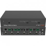 A-neuvideo 4x2 Hdmi 2.0 18 Gb/s Matrix Switcher With Scaler, Spdif, Analog & Web-gui