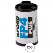 Ilford Fp4 Plus Black And White Negative Film (35mm Roll Film, 36 Exposures, 50-pack)