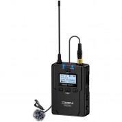 Comica Audio Cvm-wm200a Pro 2-person Camera-mount Wireless Omni Lavalier Microphone System With Backup Recording (534 To 589 Mhz)