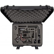 Nanuk Waterproof Hard Case With Custom-cut Foam Insert For Dji Rs 3 And Rs 3 Pro Combo (black)