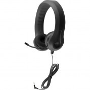 Hamiltonbuhl Kids Flex-phones Headset With Gooseneck Microphone (black)