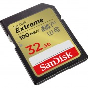 Sandisk 32gb Extreme Uhs-i Sdhc Memory Card