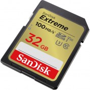 Sandisk 32gb Extreme Uhs-i Sdhc Memory Card