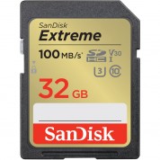 Sandisk 32gb Extreme Uhs-i Sdhc Memory Card