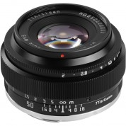 Ttartisan 50mm F/2 Lens For Fujifilm X (black)