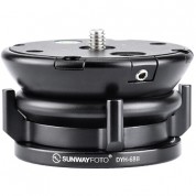 Sunwayfoto Dyh-68 Leveling Base With Butterfly Collar (black)