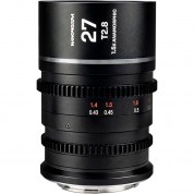 Venus Optics Laowa Nanomorph 27mm T2.8 1.5x S35 Anamorphic Lens (nikon Z, Silver Flare)