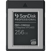 Sandisk 256gb Pro-cinema Cfexpress Type B Memory Card