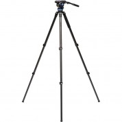 Benro C373f Carbon Fiber Single-tube Tripod With S8pro Fluid Video Head