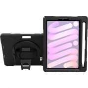 Cta Digital Protective Case With Hand Grip And Kickstand For Ipad Mini Gen 6