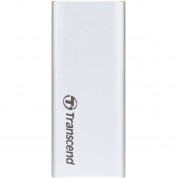 Transcend 1tb Esd260c Usb 3.2 Gen 2 Type-c Portable Solid-state Drive (silver)