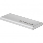 Transcend 1tb Esd260c Usb 3.2 Gen 2 Type-c Portable Solid-state Drive (silver)