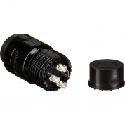 Switchcraft Aaa Series Low Profile, 3-pin Right-angle Xlr Male Connector (black Handle)