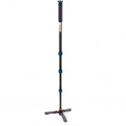 3 Legged Thing Trent 2.0 Magnesium Alloy Monopod Kit With Docz2 Foot Stabilizer (blue)