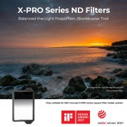 K&f Concept X-pro Square Soft-edge Graduated Nd Filter With Frame (100 X 150mm, 3-stop)