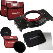 Fotodiox Wonderpana Freearc Core Unit Kit For Canon 14mm Lens With 145mm Solid Neutral Density 3.0 And 6.6 X 8.5