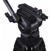 Cartoni Focus 8 Fluid Head & Two-stage Tripod Sds System (carbon Fiber)