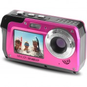 Minolta Mn40wp Waterproof Dual-screen Digital Camera (pink)