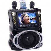 Karaoke Usa Gf844 Multimedia Karaoke Machine With Bluetooth And Mp3/cd+g