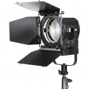 Litepanels Studio X2 Tungsten Led Fresnel Light (pole-operated Yoke, Us Power Cable)