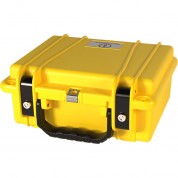 Seahorse Se300 Protective Hard Case With Interior Foam & Keyed Metal Locks (safety Yellow)