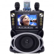 Karaoke Usa Gf844 Multimedia Karaoke Machine With Bluetooth And Mp3/cd+g