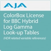 Aja Bbc Hlg Luts License For Colorbox (perpetual)