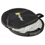 Angler Wind-resistant Collapsible Reflector (silver, 22