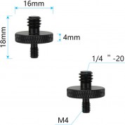 Camvate M4 Male To 1/4