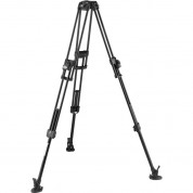 Manfrotto 509hd Tripod System With Aluminum 645 Twin Fast Legs, 2-in-1 Spreader & Carry Bag