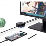 Plugable Usb-c Cube Docking Station For Samsung Dex Phones And Tablets