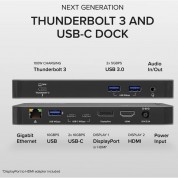 Plugable Thunderbolt 3 And Usb-c Dual Display Docking Station