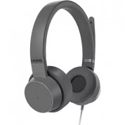 Lenovo Go Wired Anc On-ear Headset (storm Gray)