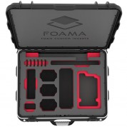 Foama Studio Case For Red V-raptor (black Insert)