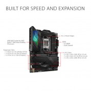 Asus Republic Of Gamers Strix X670e-f Gaming Wifi Atx Motherboard