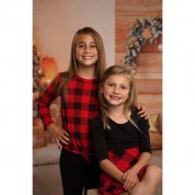 Westcott X-drop Pro Fabric Backdrop (christmas Tree And Fireplace, 8 X 8')