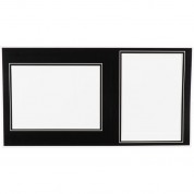 Tap Black Folder Photo Frame (5 X 7 And 7 X 5