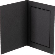 Tap Profit Line T-50 Portrait Folders (25-pack, Black, 5 X 7