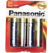 Panasonic Alkaline Plus Power D Batteries (2-pack)