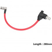 Camvate 12g-sdi Right-angle Male To Right-angle Female Bnc Cable (11