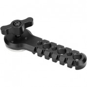 Camvate Extension Arm With Single Arri Rosette And M6 Thumbscrew (black Knob)