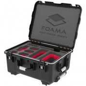 Foama Studio Case For Red V-raptor (black Insert)