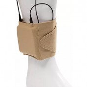 Viviana Extreme Ankle Puff Pouch (beige)