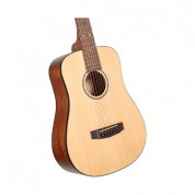 Cort Standard Ad Mini 3/4 Size Dreadnought Acoustic Guitar (open Pore)