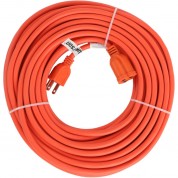 Watson Ac Power Extension Cord (16 Awg, Orange, 75')