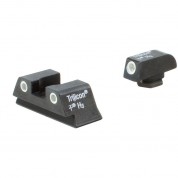 Trijicon Bright & Tough Night Sight For Glock Small Frame (green Front, Orange Rear Lamps) (white Outline Front And Rear)