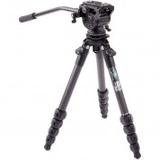 3 Legged Thing Jay Carbon Fiber Tripod With Quick Leveling Base & Airhed Cine-a Fluid Head System (matte Black)