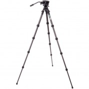 3 Legged Thing Jay Carbon Fiber Tripod With Quick Leveling Base & Airhed Cine-a Fluid Head System (matte Black)